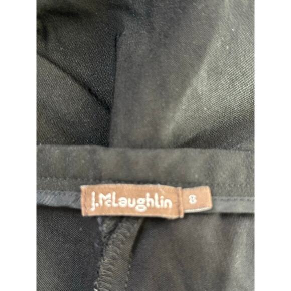 J. McLaughlin Women's Black Sydney Bi-Stretch Ankle Dress Pants Size 8 - Picture 4 of 7
